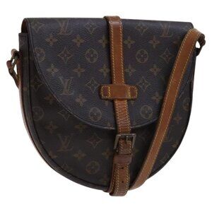 Authentic LOUIS VUITTON Monogram Chantilly GM Shoulder Bag M51232 LV